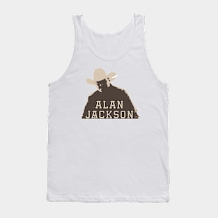 alan jackson art Tank Top